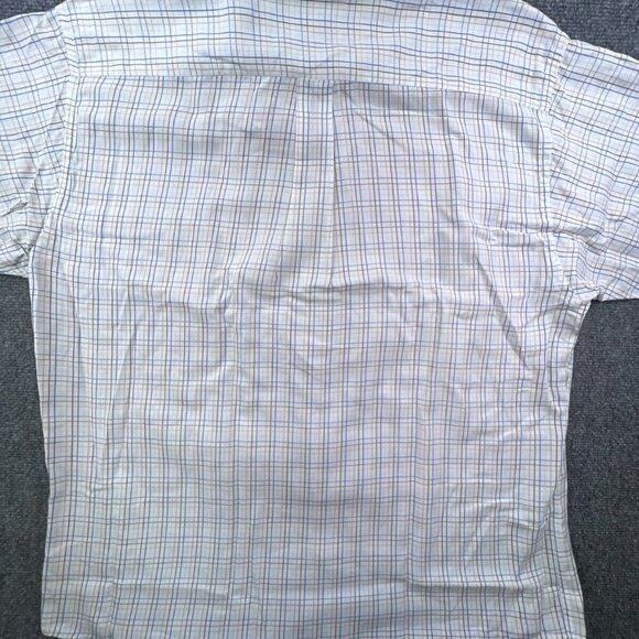 Gitman Bros Button Up Shirt White Fashion Post Louisville Large White Check - Picture 12 of 16